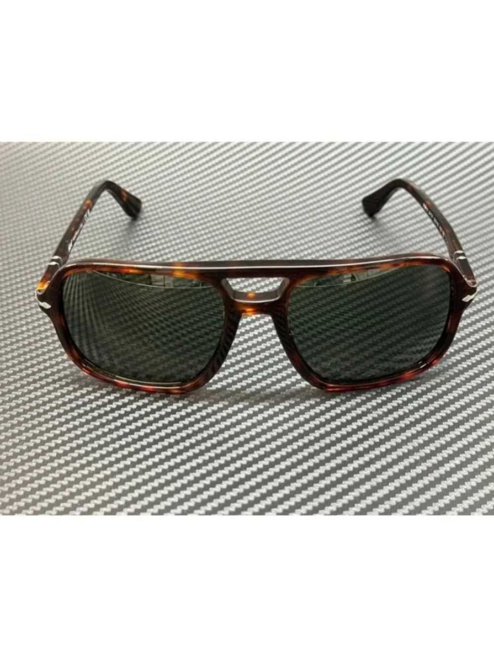 New Persol Men Brown Havana Sunglasses 58-19-150